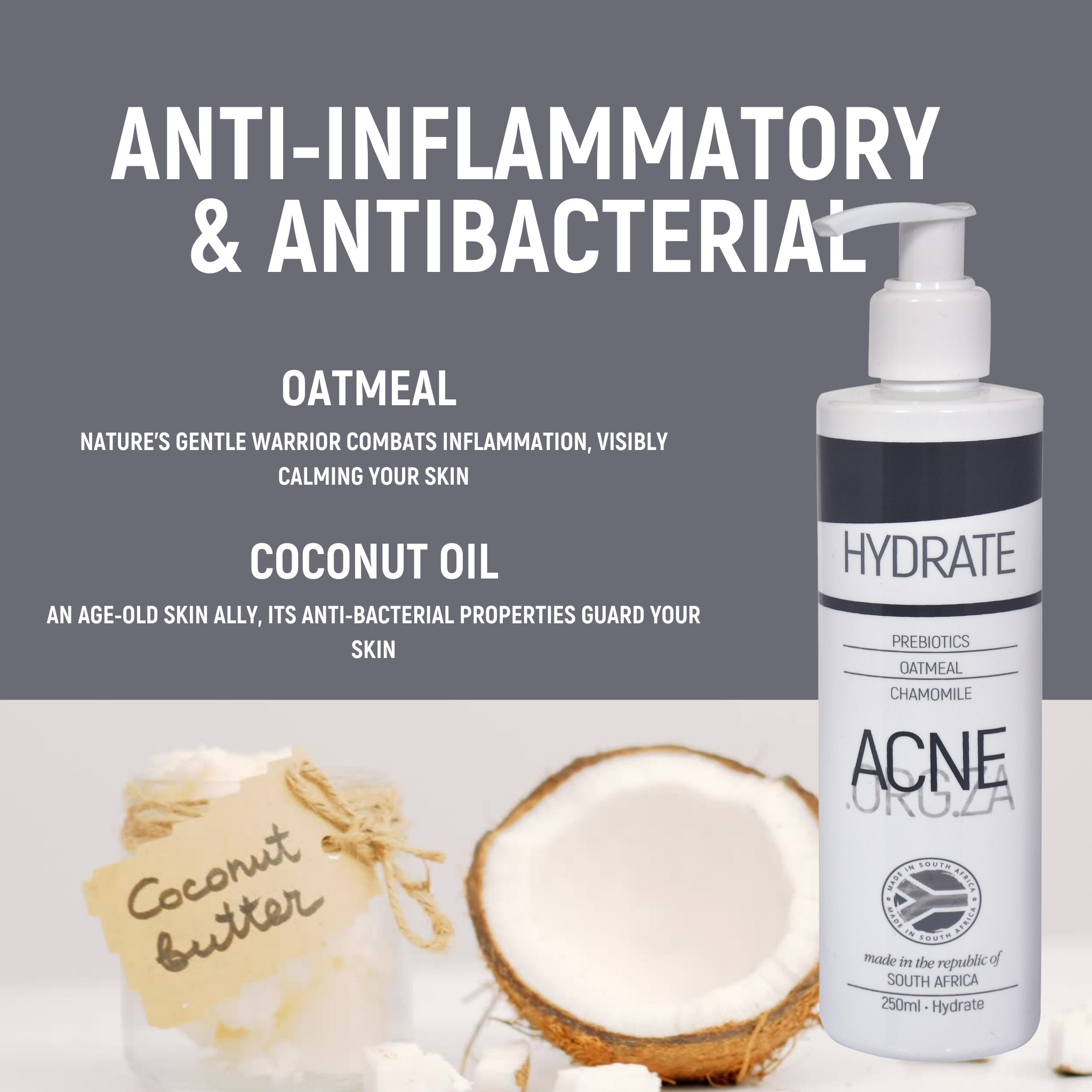 Acne.org.za - HYDRATE - Anti-inflammatory & Deep nourishing moisturiser - Image 4